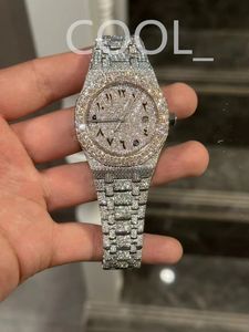 luxe moissanite diamanten horloge iced out horloge designer herenhorloge voor heren horloges hoge kwaliteit montre automatisch uurwerk horloges Orologio. Montre de luxe i20