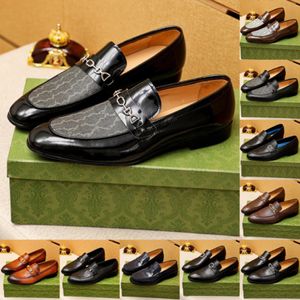 Luxury Monk 40Model Sangle Chaussures hommes Fashion Fashion Fonction à la main Best Man Shoe Designer Office Office Robe formelle Original 38-45