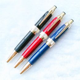 Luxe Mt Pen Édition spéciale limitée St Exupéry Signature Vin rouge Bleu Noir Résine Roller Stylos plume Écriture offic281r