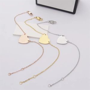 Collier de luxe pendentif designer bijoux délicats collier femme mode personnalisé cjeweler plaqué or argent rose chaîne pour hommes femme tendance tiktok cadeau fête des mères