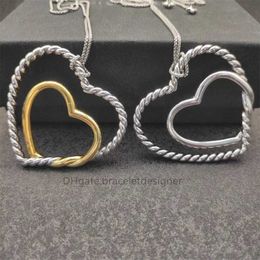 Colliers de luxe bijoux femmes collier 38mm amour pendentif bijoux 90 cm pull chaîne concepteur gratuit pour la mode expédition LDA4