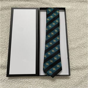 Luxe nieuwe designer herenbrief 100% banden zijden stropdas zwart blauw aldult jacquard feest huwelijksbedrijf geweven modeontwerp hawaii nekbanden met doos 1136
