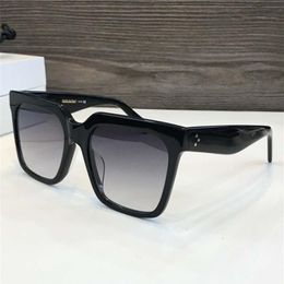Luxury-nouveau designer femmes Lunettes de soleil 40055 Cadre carré Simple Vente de vente populaire Top Quality UV400 Protection Eyewear avec ORI258P