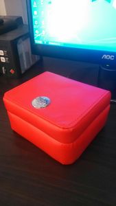 Luxe nieuwe vierkante rode voor omega doos horloge boekje kaart tags en papieren in Engelse horloges doos originele innerlijke buitenste mannen polshorloge 242P
