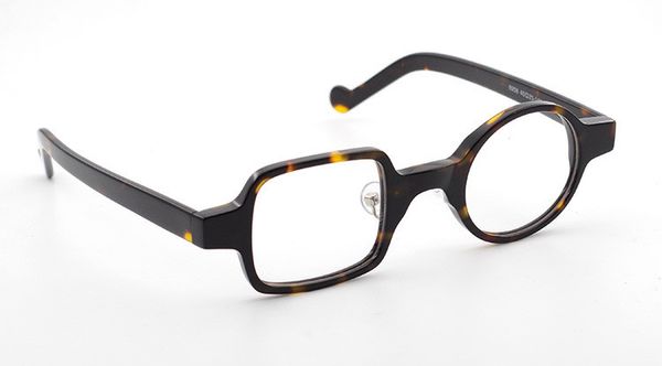 Luxe-New Star même paragraphe 8938 lunettes rétro-vintage Irrégulier rond carré unisexe cadre 40-25-140 lunettes de prescription étui complet