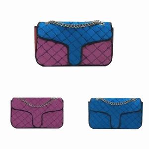 Luxe nieuwe topkwaliteit designer tas veelkleurige draagtas Totes vrouwen schoudertassen handtas dame Crossbody messenger bag gratis schip