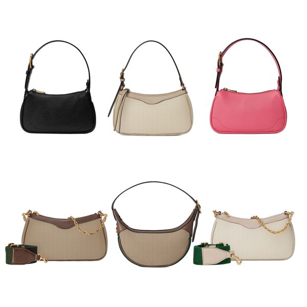 Luxury Bag Bag Tote Bolsos para el hombro de la silla para mujeres Bolsos de diseño de la cruz de cuero Bolsas de diseño de moda Moda de la altura de la altura de la altura de la luna.