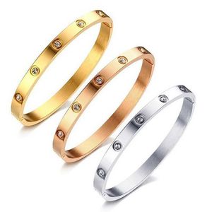 Designer original de luxe 1to1 bracelets coréens mode coréen carte polyvalente bracelet en diamant complet ouvri d'ouverture du vent très simple rouge même bracelet avec logo