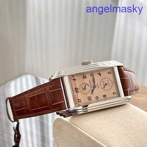 Luxury Patek Montres pour hommes Mensic's Watch Super Complex Fonction Chronomètre série 5101P-001 Robe d'affaires masculine Assiette de saumon de montre décontractée