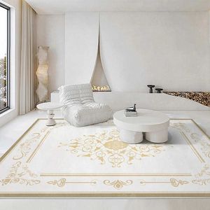 Tapis de luxe à motifs salon décoration Style européen tapis turc chambre maison salon tapis de sol personnalisé HKD230809
