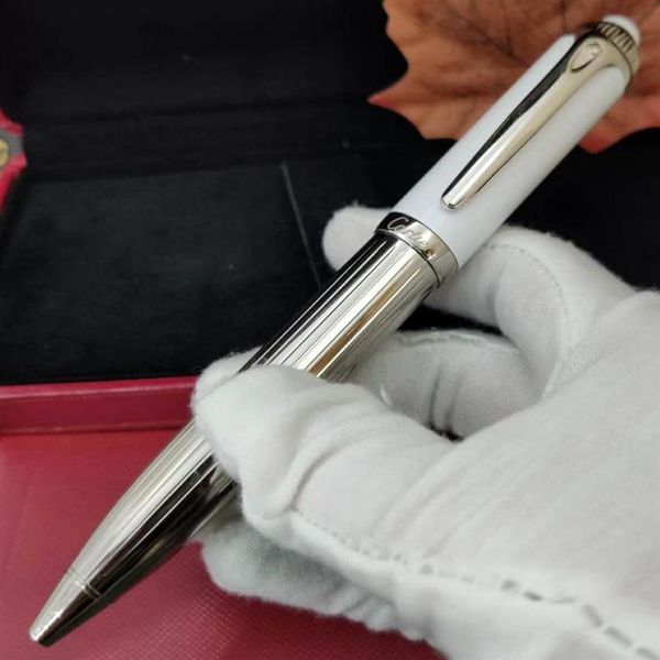 Bolígrafo de lujo Edición limitada Metal Con gemas y Caja roja Como regalo Bolígrafos 271W