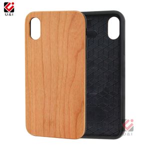 Luxe telefoonhoesjes voor iPhone Groothandel Houten Sublimaties Aangepaste Bumper Cover