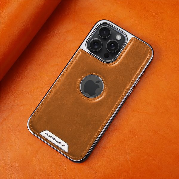 Funda de teléfono de cuero de grano chapado de lujo para iPhone 15 14 13 12 Pro Max Business Magnético Protección completa Color sólido Montaje en automóvil Contraportada que admite carga inalámbrica