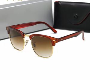 Luxe gepolariseerde ontwerper zonnebril mannen vrouwen pilot su nglasses UV400 eyewear bril metalen frame polaroid lens