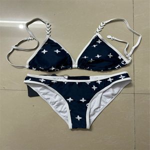 Diseñador impreso de lujo Bikinis Swimwear Sexy One Piece Swimsuits Womens Beach Rear Suits Bathing Traits Tamaño S-XL #FF8844