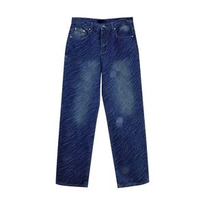 Jeans imprimés de luxe jeans de haute qualité combinaison de vêtements en deux pièces l jeans de marque les derniers jeans de mode pour hommes