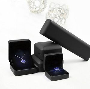 Luxe Pu Lederen Sieraden Doos voor Ring Armband Ketting Oorbel Gevallen Geschenkdozen Presentatie Doos Huwelijkscadeau Organizer