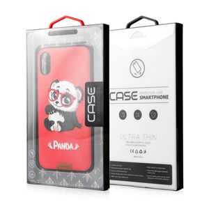 Emballage d'emballage en PVC de luxe avec logo pour couverture de téléphone portable pour Samsung S9 S9 plus