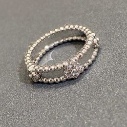 Luxe kwaliteit charme punk band ring met bloem desinger sieraden bloemstijl hebben stmap box ps3425b