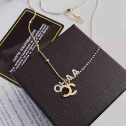 Collier pendentif de qualité de luxe Sélection de charme mode assortiment de style personnalisé Super Brand Classic Premium Jewelry Accessoires ShopPI04AL