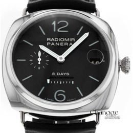 Luxe kwaliteit horloges minimalistische stijl waterdichte horloge Herren Penerei radiiomir 8 -dagen PAM00268 gratis Weltweit - Schmuck Lager WL 8era