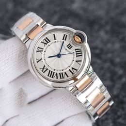 Montre à Quartz de luxe pour femme, montre pour homme, 33mm, 36mm, 42mm, montre décontractée, horloge de mode, cadeau, montre de créateur de haute qualité pour hommes