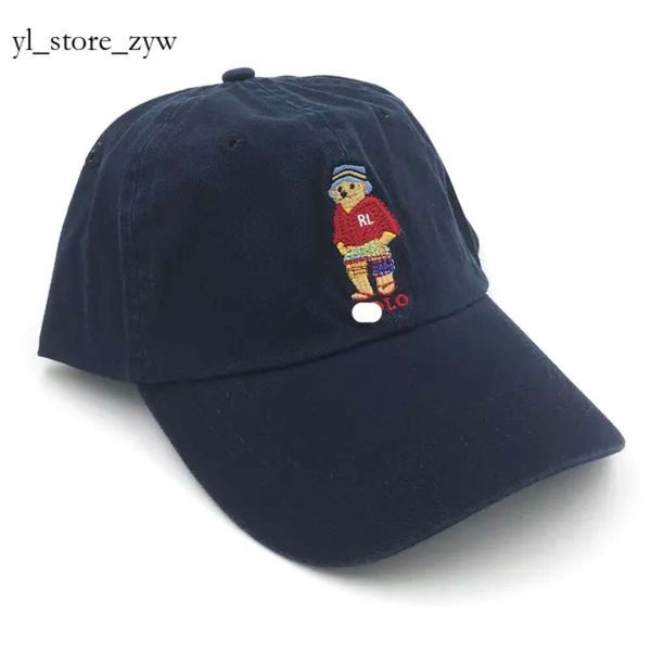 Lujo Ralphs Diseñador Polos Gorra de béisbol clásica Rl Pequeño Pony Impreso Sombrero de playa Versátil para hombres y mujeres Ocio Transpirable 7372