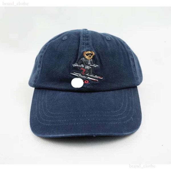 Luxury Ralphs Designer Polos Classic Baseball Cap rl Small Pony Pony Beach Hat Mens polyvalents et loisirs pour femmes respirant 755