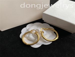 Luxury Real Gold Earge Oreille Garde étalon Charme Femmes Boutiques d'oreilles en perles originales Dongjewelrys Oreille d'oreilles Oreille d'oreilles Designer1488681