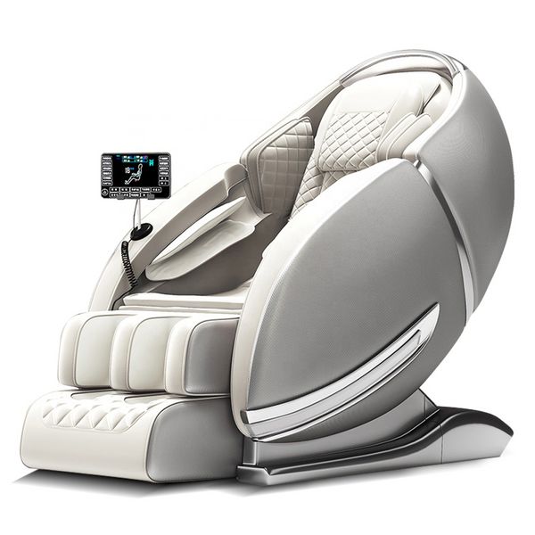 Chaises inclinables luxueuses chaise de corps complet masseur bon marché SL 3D Airbag pétrissant la tête de dos zéro gravité chaise de massage