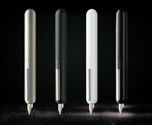 Luxe Red Dot Design Award LM Dialog Focus 3 Vulpen Zwart titanium Tip Penpunt Schrijven Vloeiende inkt Intrekbare pennen voor cadeau kor7886291