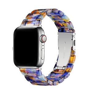 Luxe hars horlogeband voor Apple Watch -riem 41 mm 45 mm 40 mm 44 mm 38 mm 42 mm 49 mm Bracelet Iwatch 8 Ultra SE 7 6 5 4 3 Watchbands Accessoires