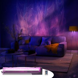Luxe RGBW Ocean Wave Lights, Kristallen Projector Wandlampen, Cool RGBW LED Vloerlamp voor Slaapkamer Gaming Room Decor, Verjaardagscadeaus