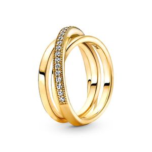 luxe ringen vrouw diamanten ring moissanite sieraden mannen rose goud zilver pandor verlovingsring goud jewellys verjaardagsfeestje kerstcadeau maat 5-9