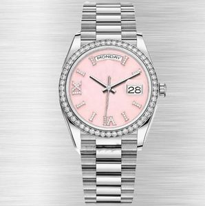 diamanten designer horloge herenhorloge bewegingshorloge eta2813 mechanisch horloge Mode diamanten horloges Saffier waterdicht goud roze herenhorloges montre de luxe