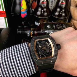 Luxury RM Wristwatch Mill Business Leisure RM035 entièrement automatique Mécanique Millr Watch Tape Mens Designer Designer Wristproof-Wrists Wrist Quality High Quality