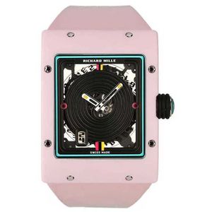 Luxe RMiles Zwitsers horloge ZF Factory Tourbillon Automatisch uurwerk Horloges Damespolshorloges Damesserie Rm1601 Mosquito Wierook Keramisch Hol