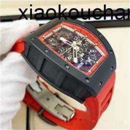 Montre de luxe RMiles automatique SuperClone KV usine 011 édition montre-bracelet de sport en fibre de carbone saphir expédié par Fedex6E8O