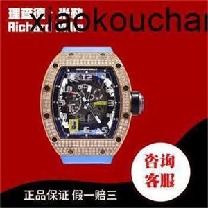 Montre de luxe RMiles automatique SuperClone KV Factory 030 Gold Edition montre-bracelet de sport en fibre de carbone saphir expédié par FedexQ6Q6