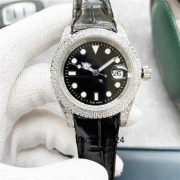Reloj Rolaxs de lujo Movimiento automático Clean Factory montre 40 mm hombres completamente automático mecánico Haoshi cinta de diamante impermeable 50 metros 0802