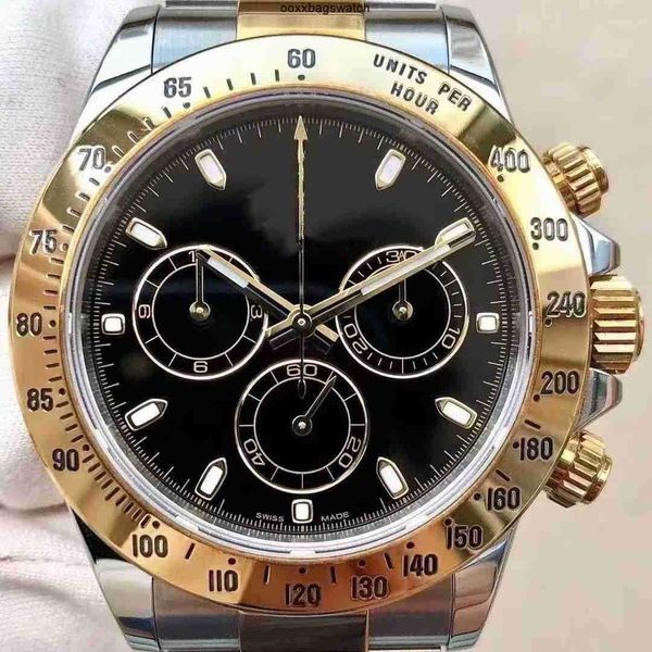 Relojes de pulsera Rolaxs de lujo 2023 Nuevo reloj para hombre de fábrica limpia 4130 Mecánico automático Todo el reloj de natación de acero inoxidable Reloj de pulsera luminoso de zafiro Montr HBOY