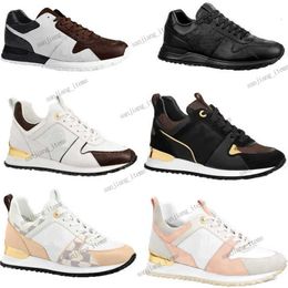 Luxe Run Away Sneaker Hommes Chaussures Runaway Line Daim Cuir Designer Femmes Baskets Gold Tail Run Walk Entraîneurs Occasionnels Running Athletic Chaussure Paris Mode 2024