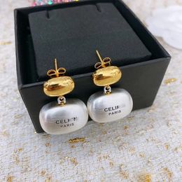 Luxe S925 Boucles d'oreilles en argent sterling Stud pour femmes Rétro Boucle d'oreille Créateur de mode Hommes Femmes Boucle d'oreille Boucles d'oreilles Anneaux Bijoux Cadeaux