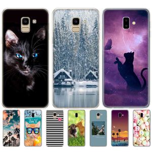 Funda para Samsung Galaxy J6 /j6 Plus 2018 Funda Eu J600 Soft Tpu Phone Back Plus Silicone Coque