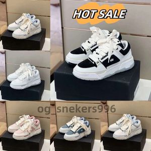 Chaussures de luxe Amiries Femmes Baskets Ma-1 Blanc Noir Chaussures Chaussures à lacets Designer Formateurs Qualité Haute pour femmes hommes Chaussures décontractées Taille EUR 36-45