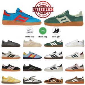 Luxe schoenen SPEZIAL Trainers Men Vrouwen Gratis verzendschoenen Casual sneakers Handbal Spezial Bright Blue Bauhaus Wales Bonner Luipard Platform Loafers Schoen Dhgate