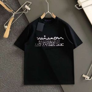 Luxe korte mouwen T-shirt zomer sweatshirt designer t-shirt katoen ronde hals tee mannen vrouwen losse trui t-shirts plus size herenkleding 5xl