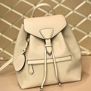 Sacs à bandouliers de luxe Backpacks de créateurs de qualité 1: 1 de qualité en cuir authentique sac à main 33 cm avec boîte ML126