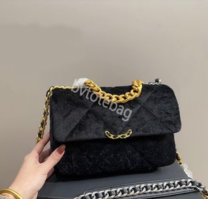 Sacs à bandoulière de luxe Sac à chaîne Designer 25 * 16CM TopA Qualité Miroir Qualité Chanls Femmes Épaule Sac à main Luxuries Cross Body Bag avec boîte 23sschannels