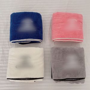 Ensemble de serviettes de bain de signalisation de luxe, tissu doux et confortable de haute qualité, 4 couleurs disponibles, blanc, gris, bleu marine et rose pour salle de bain, hôtel, cadeau de vacances